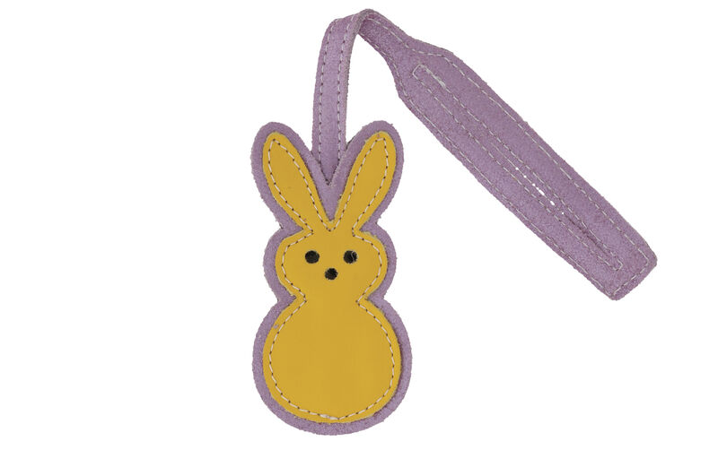 Yellow Bunny Bag Charm, , large